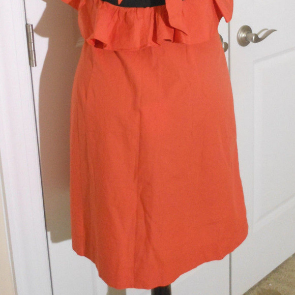 FREE PEOPLE Not So Sweet Halter Mini Dress M CORAL - Picture 7 of 8